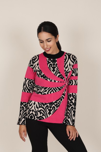 B&W Knit Jersey| M47 Modas Benidorm