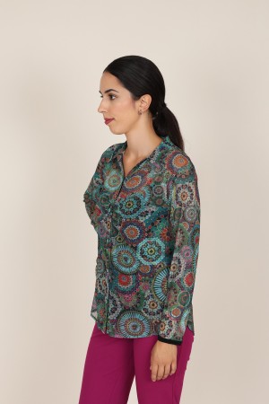 Missoni Printed Knit Shirt| M47 Modas Benidorm