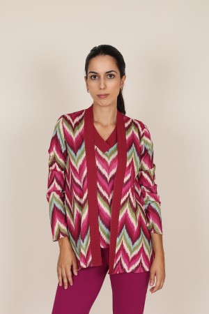 Conjuto de Punto de Mujer|Twinset Estampado| M47 Modas Benidorm