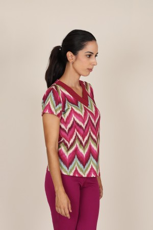 Conjuto de Punto de Mujer|Twinset Estampado| M47 Modas Benidorm