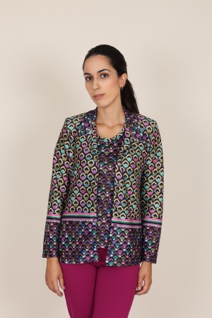 Conjuto de Punto de Mujer|Twinset Estampado| M47 Modas Benidorm