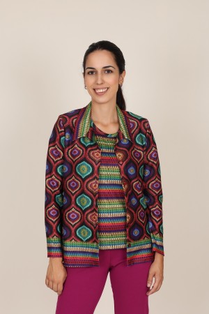 Conjuto de Punto de Mujer|Twinset Estampado| M47 Modas Benidorm