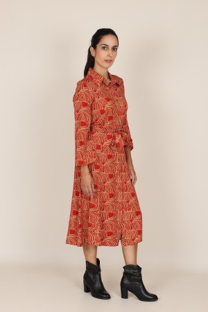 Vestido Oversize| Vestido Estampado| M47 modas Benidorm