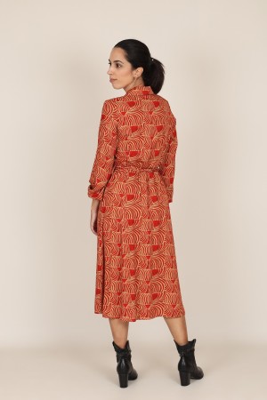 Vestido Oversize| Vestido Estampado| M47 modas Benidorm