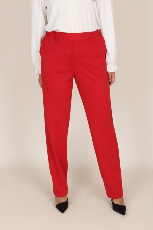 Straight pant high rise