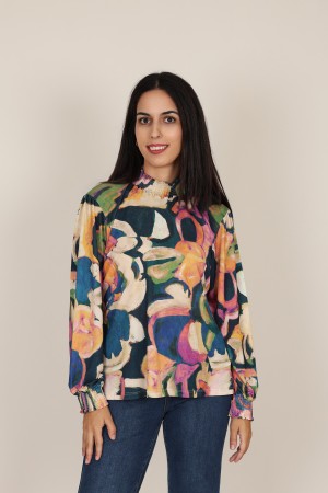 Tops y Camisetas de Mujer| Camiseta Perkins Estampada| M47 Modas Benidorm