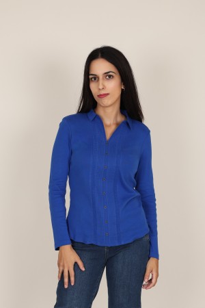 Camisa Blanca de Mujer| Camisa Romántica| M47 Modas Benidorm