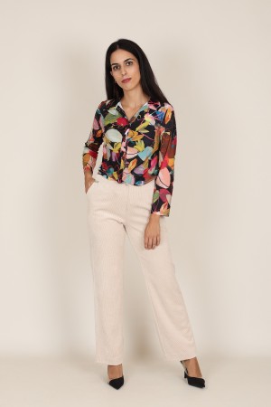 Blue Jeans Leatherette Details| M47 Modas Benidorm