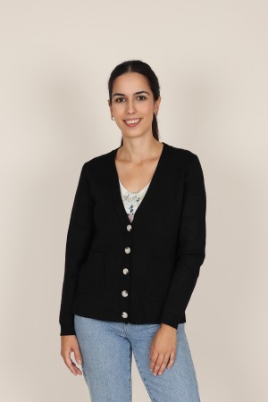 Medium Cardigan Monocolor| M47 Modas Benidorm