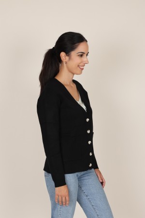 Medium Cardigan Monocolor| M47 Modas Benidorm