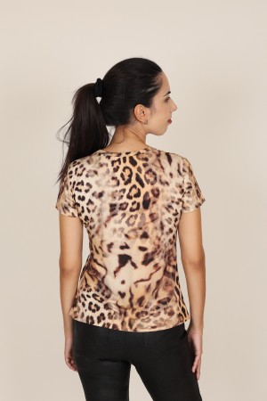 Camisetas y Tops de Mujer| Camiseta Animal Print| M47 Modas Benidorm