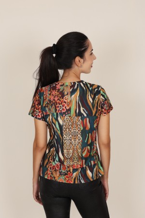 Camisetas y Tops de Mujer| Camiseta Animal Print| M47 Modas Benidorm