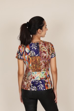 Camisetas y Tops de Mujer| Camiseta Animal Print| M47 Modas Benidorm