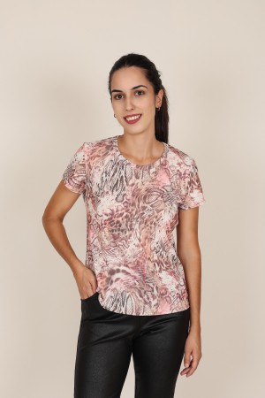 Camisetas y Tops de Mujer| Camiseta Animal Print| M47 Modas Benidorm