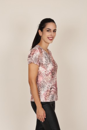 Camisetas y Tops de Mujer| Camiseta Animal Print| M47 Modas Benidorm