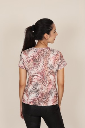 Camisetas y Tops de Mujer| Camiseta Animal Print| M47 Modas Benidorm