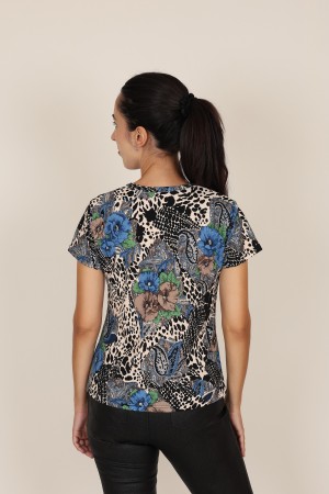 Camisetas y Tops de Mujer| Camiseta Animal Print| M47 Modas Benidorm