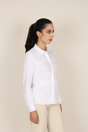 Camisa de Mujer| Camisa Blanca| M47 Modas Benidorm