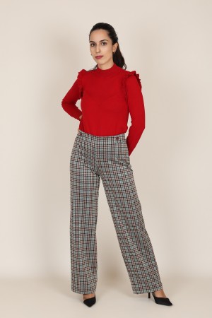 Pantalones de Mujer| Pantalon Tiro Alto| M47 Modas Benidorm