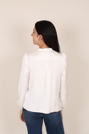 Organic Cotton Shirt Sequins Hearts| M47 Modas Benidorm