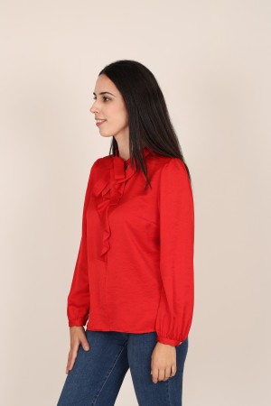 Organic Cotton Shirt Sequins Hearts| M47 Modas Benidorm