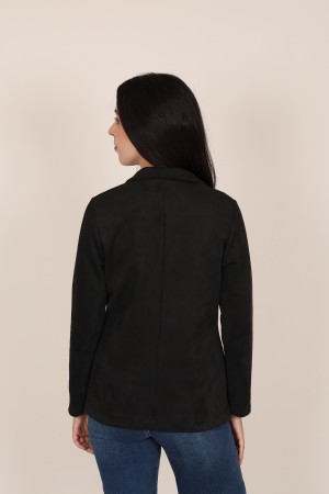 Straight-Cut Crepe Blazer| M47 Modas Benidorm