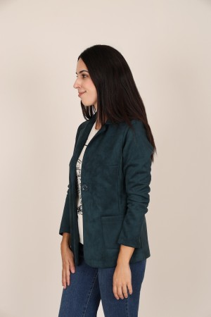 Straight-Cut Crepe Blazer| M47 Modas Benidorm