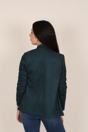 Straight-Cut Crepe Blazer| M47 Modas Benidorm
