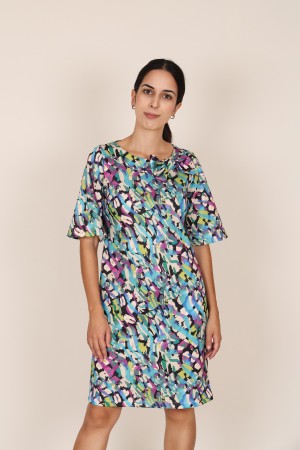 Vestidos Rectos | Vestido Animal Print | M47 Modas