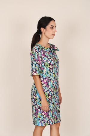 Vestidos Rectos | Vestido Animal Print | M47 Modas
