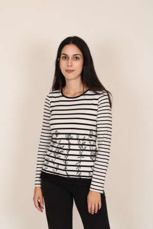 Camisetas de Mujer| Camiseta de Rayas| M47 Modas Benidorm