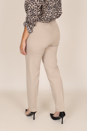 Straight pant high rise