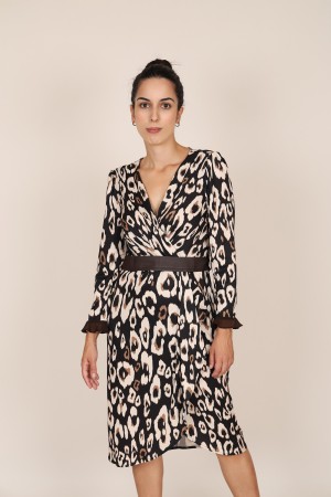 Long Midi Layers Dress | M47 Modas Benidorm