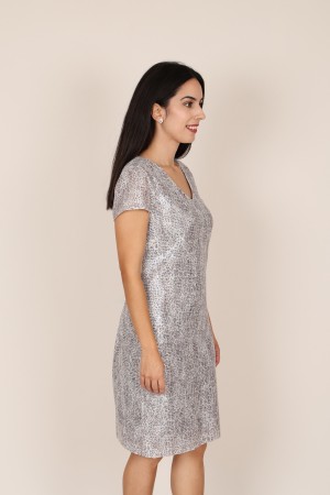 Vestido 40703 CORSO Jaretas Animal Print
