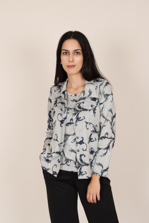 Conjuto de Punto de Mujer|Twinset Estampado| M47 Modas Benidorm
