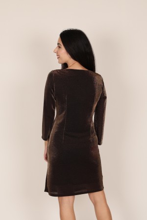 Vestido Metatizado Midi| Vestido Fiesta| M47 Modas Benidorm