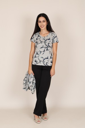 Straight Cropped Trousers | M47 Modas Benidorm