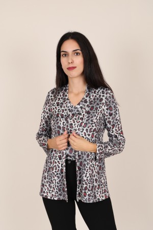 Twinset Jungle Print Knit Fabric| M47 Modas Benidorm
