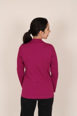 Straight-Cut Crepe Blazer| M47 Modas Benidorm