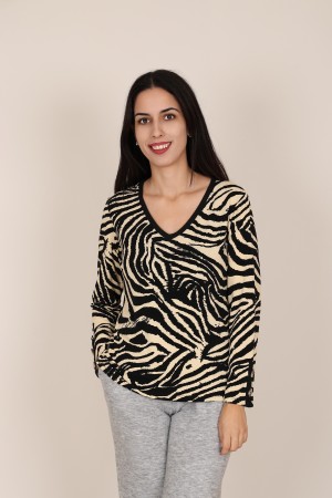 Camisetas y Tops | Camiseta Punto Geométrico| M47 Modas Benidorm