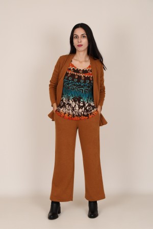 Wales Jacuard Long Cardigan| M47 Modas Benidorm