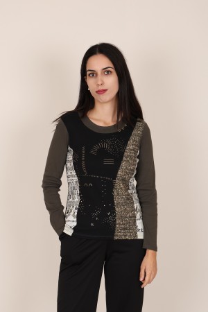 Camiseta de Mujer| Camiseta Algodón Orgánico| M47 Modas Benidorm