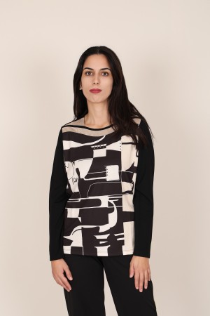 Organic Cotton Printed T-shirt| M47 Modas Benidorm