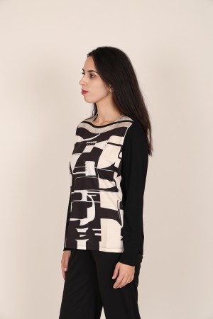 Organic Cotton Printed T-shirt| M47 Modas Benidorm