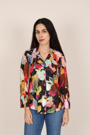 Camisa Estampada de Mujer| Camisa Coordinada| M47 Modas Benidorm