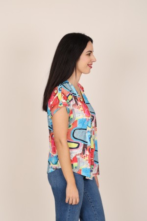 Printed t-shirt in Eco viscos| M47 Modas Benidorm