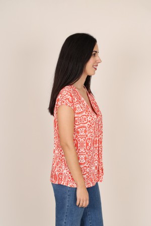 Printed t-shirt in Eco viscos| M47 Modas Benidorm