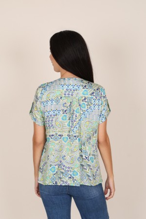 Camisa de Mujer Viscosa ECO| Blusa Fluida|  M47 Modas Benidorm