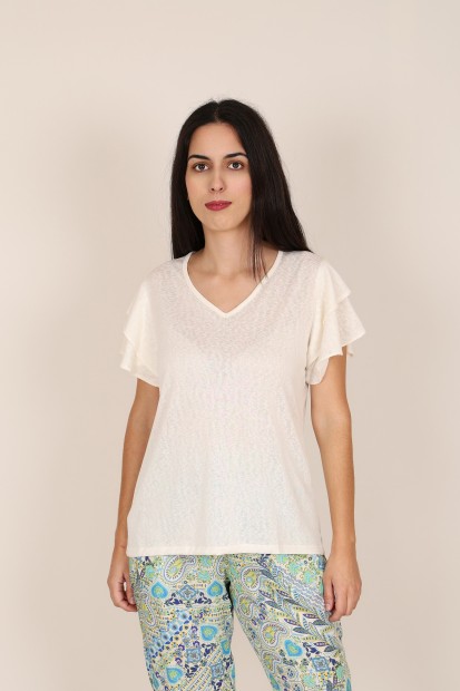 Camiseta Lencera de Mujer| Camiseta Basica| M47 Modas Benidorm
