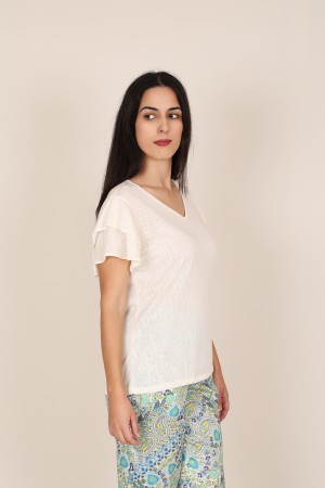 Camiseta Lencera de Mujer| Camiseta Basica| M47 Modas Benidorm